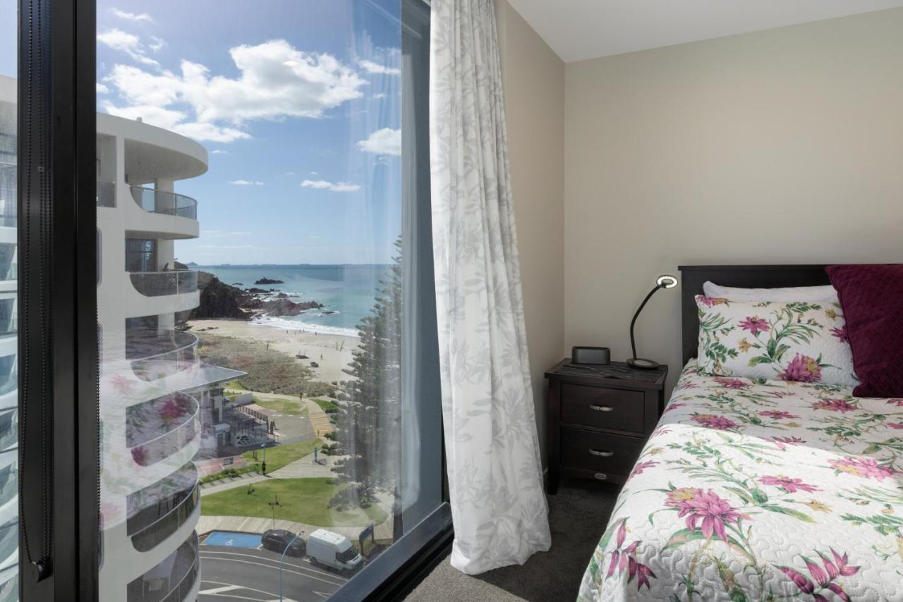 Oceanside Apartment With Iconic Views Mount Maunganui Exterior foto